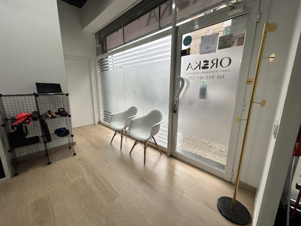 Clinica de fisioterapia en Mataró - recepción